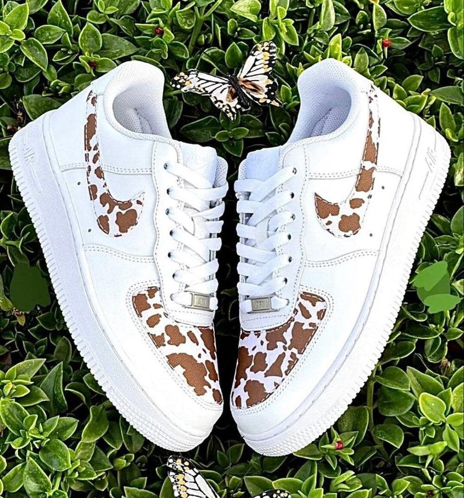 Brown Leopard Custom Air Force 1-shecustomize