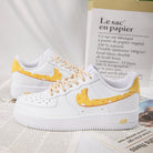 Cheese Air Force 1s Custom Shoes Sneakers-shecustomize