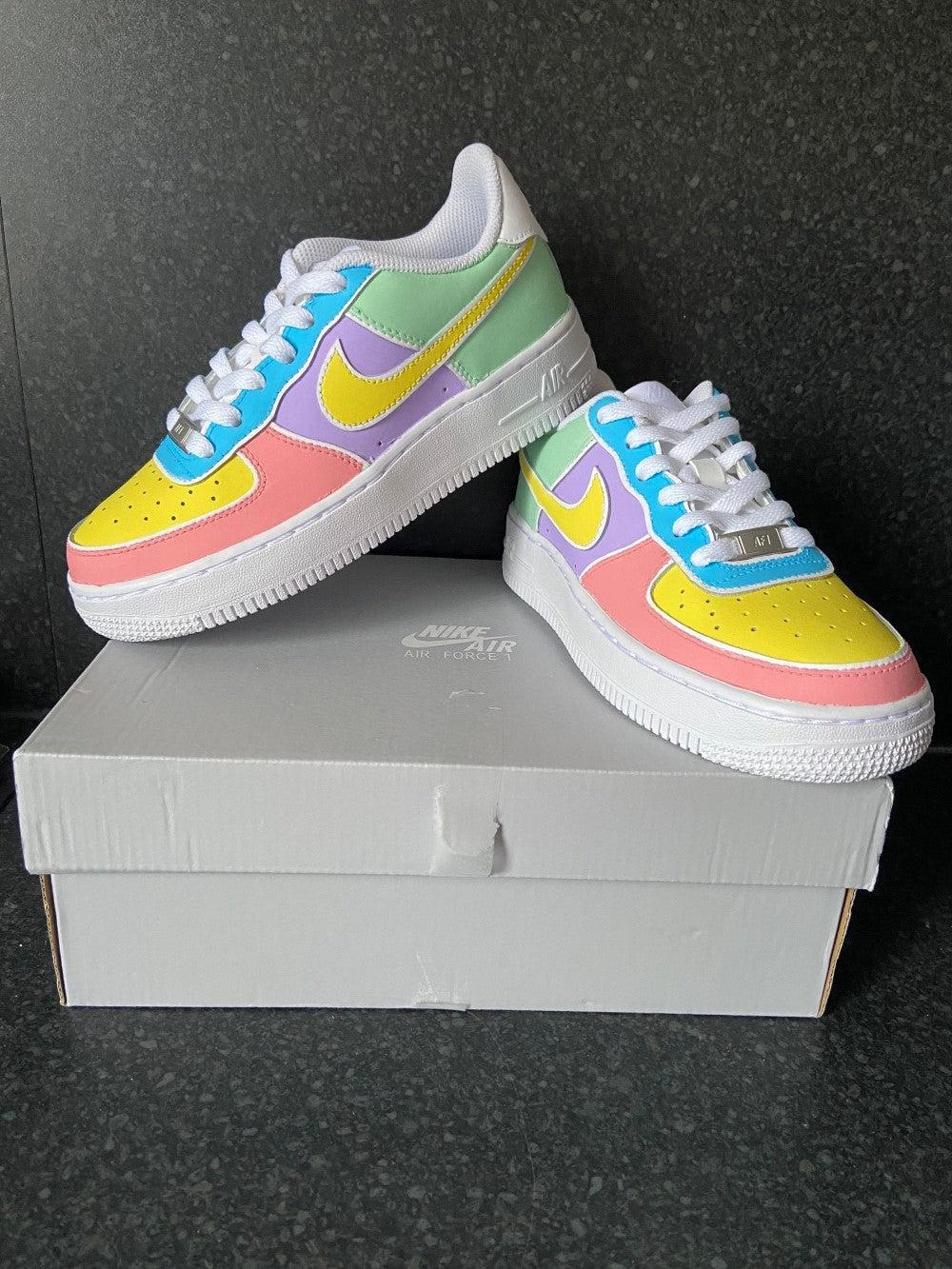 Colorful Custom Air Force 1-shecustomize