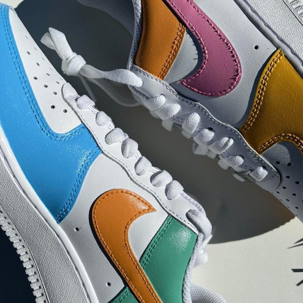 Colorful Custom Air Force 1-shecustomize