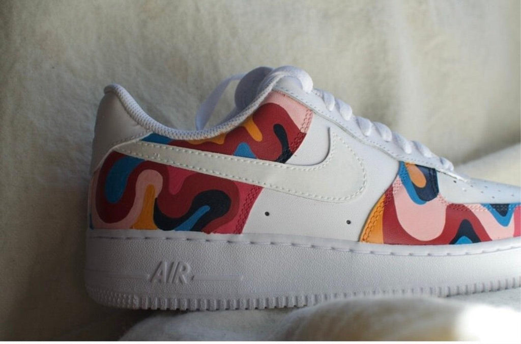 Colorful Flowers Custom Air Force 1-shecustomize