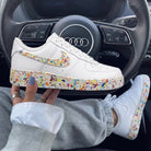 Colorful Paint Splatter Custom Air Force 1-shecustomize