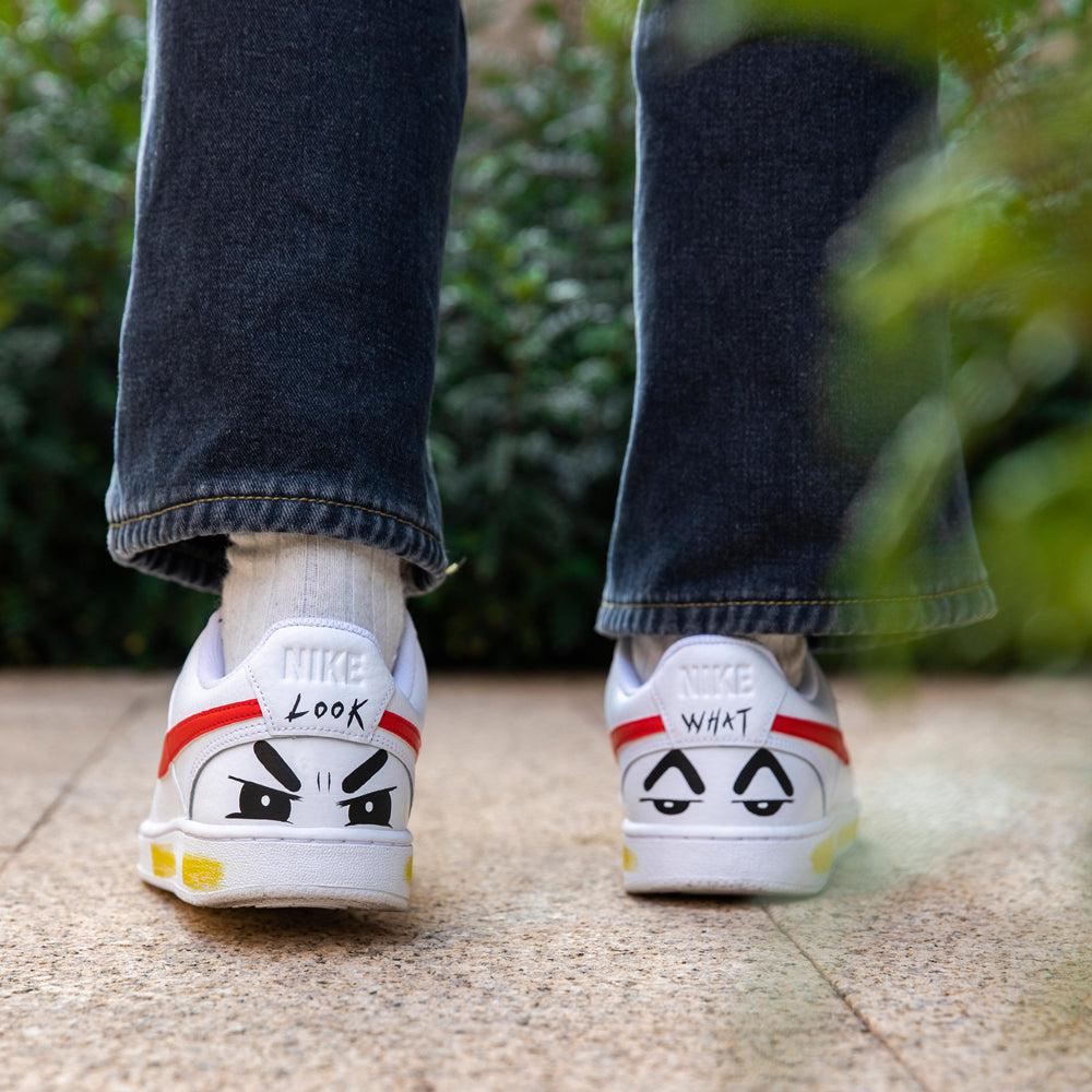 Crayon Shinchan Nike Count Custom Shoes Sneakers-shecustomize