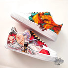 Custom Air Force 1 White Anime And Phoenix Pattern-shecustomize