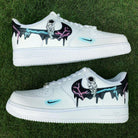 Custom Air Force 1 White Astronaut And Lightning Pattern-shecustomize