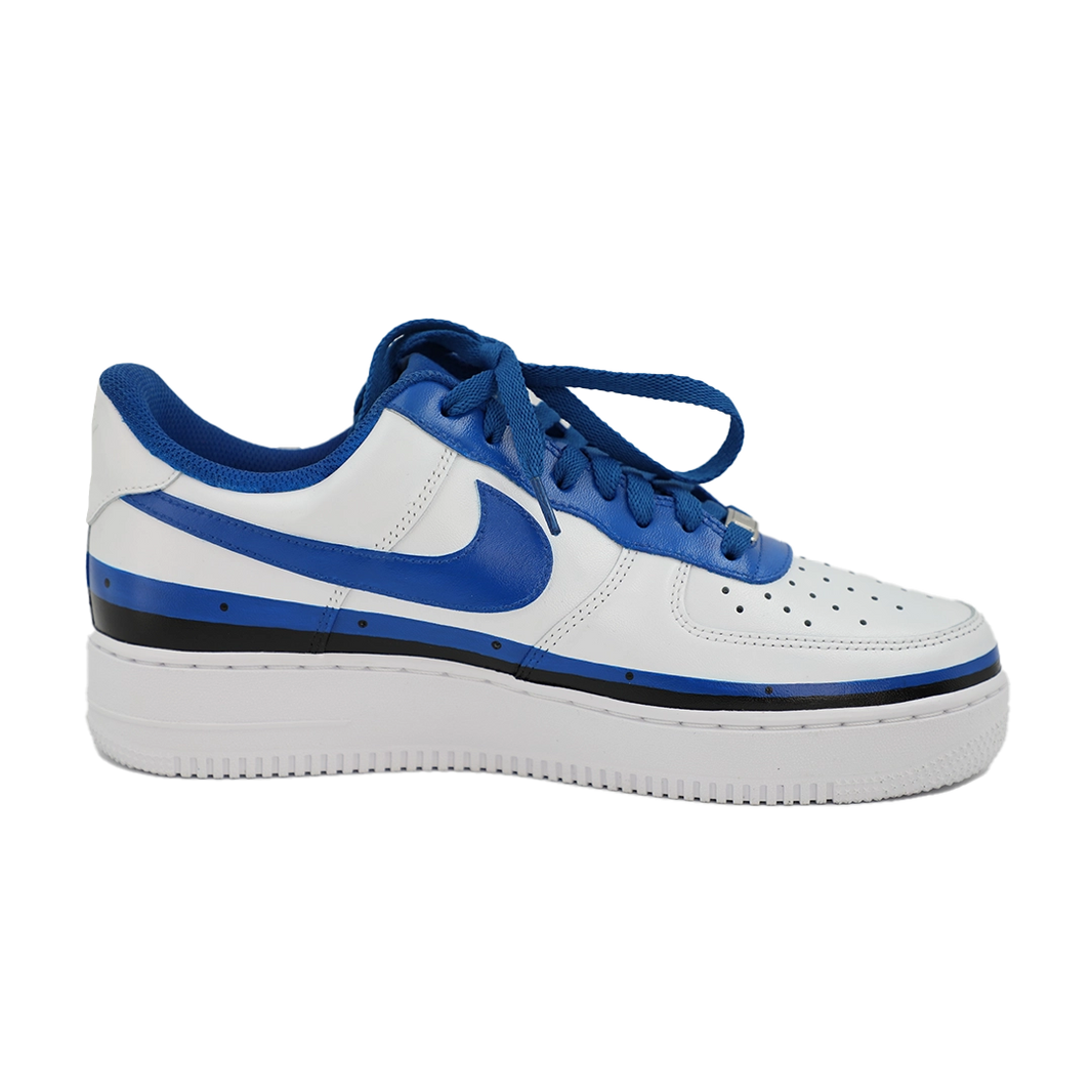 Custom Air Force 1 White Blue Ducati Theme-shecustomize