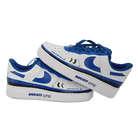 Custom Air Force 1 White Blue Ducati Theme-shecustomize