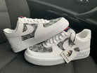 Custom Air Force 1 White GG Pattern