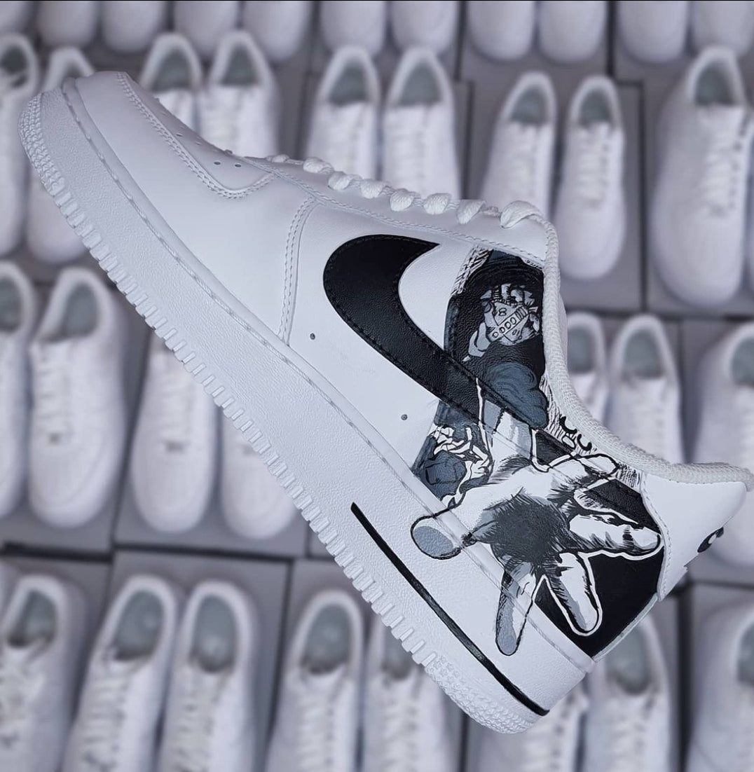 Custom Air Force 1 White Graphic Design-shecustomize