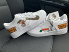 Custom Air Force 1 White Looney Tunes Theme-shecustomize