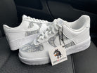 Custom Air Force 1 White With Dior Logo