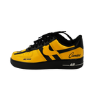 Custom Air Force 1 Yellow Black Stripes Camaro Logo-shecustomize