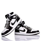 Custom Air Jordan 1 Black White Rhinestone