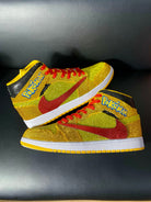 Custom Air Jordan 1 Travis Scott Yellow Pokemon Theme