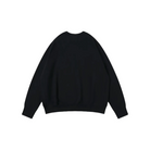 Custom Embroidery Nike Sweatshirt Black Floral Pattern