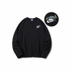 Custom Embroidery Nike Sweatshirt Black With Mountain Tree Pattern