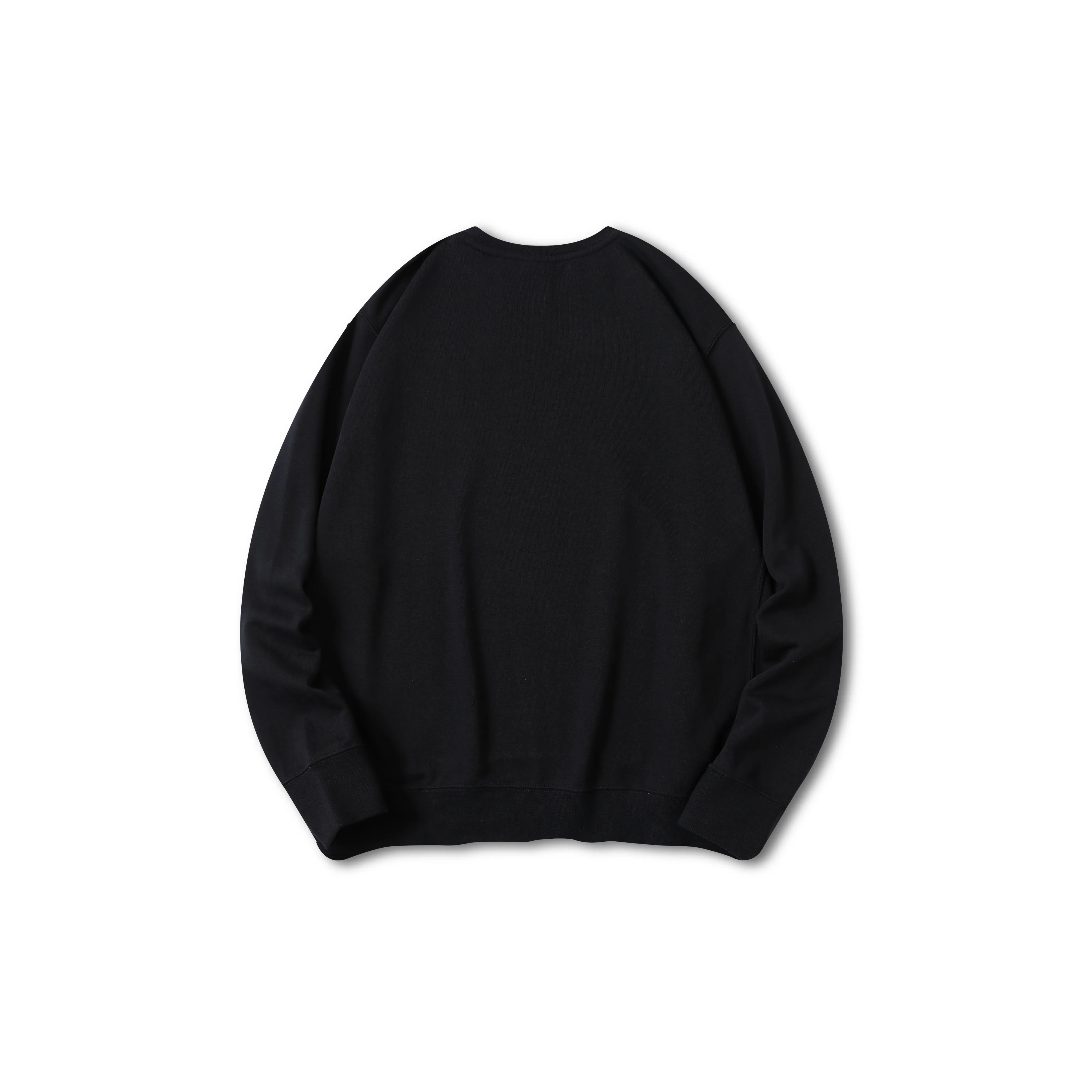 Custom Embroidery Nike Sweatshirt Black With Mountain Tree Pattern