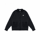 Custom Nike Sweatshirt Black With Chinese Knot Buttons