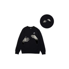 Custom Nike Sweatshirt Black With HAnd Pattern