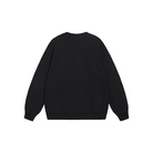 Custom Nike Sweatshirt Brown Teddy Bear Pattern Black