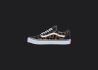 Custom Vans Black Brown Leopard Print-shecustomize
