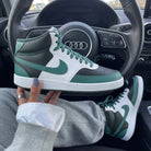 Dark Green Teal Panel Custom Nike Court Vision