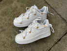 Deconstructed Shoelaces Custom Air Force 1-shecustomize