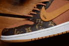 OFF-LOUIS LV Custom Air Jordan 1-shecustomize