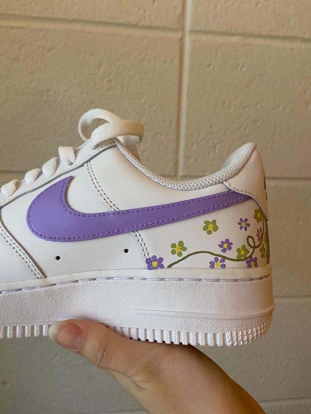 Flowers Custom Air Force 1-shecustomize
