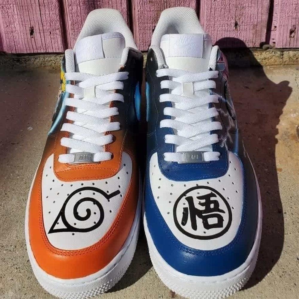 Naruto and Goku Amine Custom Air Force 1-shecustomize