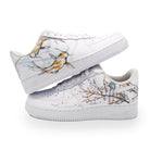 Gold Koi Pattern Custom Air Force 1-shecustomize