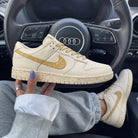 Gold Speckled Beige Custom Dunk-shecustomize