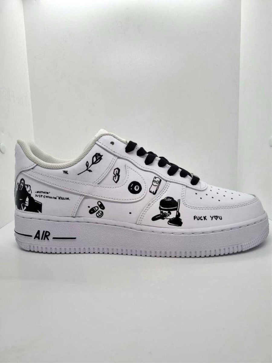 Graffiti Custom Air Force 1 – SHECUSTOMIZE