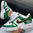Green Black Gold Eagle Mean Green Custom Air Force 1-shecustomize