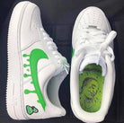 Green Graphic Custom Air Force 1-shecustomize