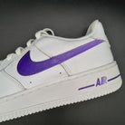 Green Purple Custom Air Force 1-shecustomize