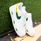Green Yellow Coconut Tree Air Force 1s Custom Shoes Sneakers-shecustomize