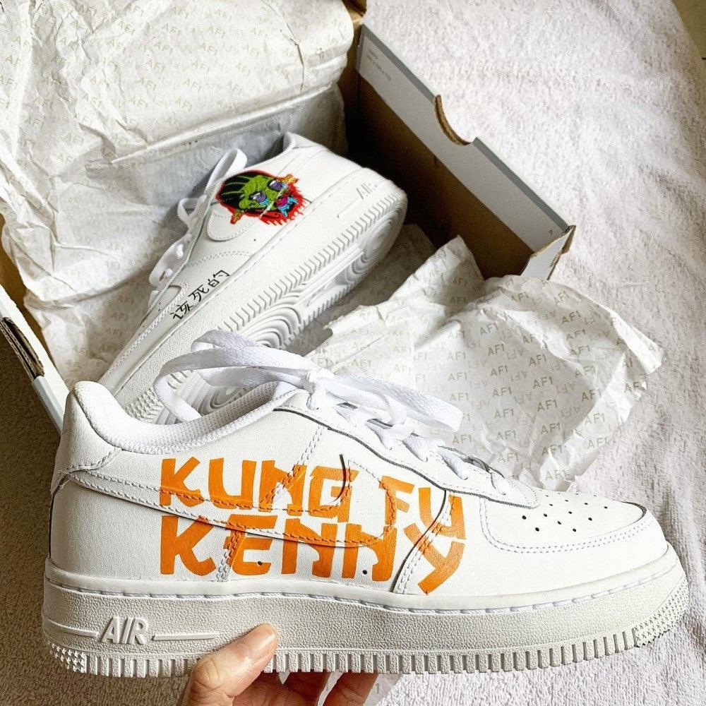 Kendrick Lamar Custom Air Force 1-shecustomize