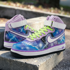 Lavender Galaxy Lightning Custom Air Force 1-shecustomize
