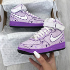 Lavender Splash Custom Air Force 1-shecustomize
