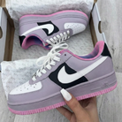 Lavender White Black Custom Air Force 1-shecustomize