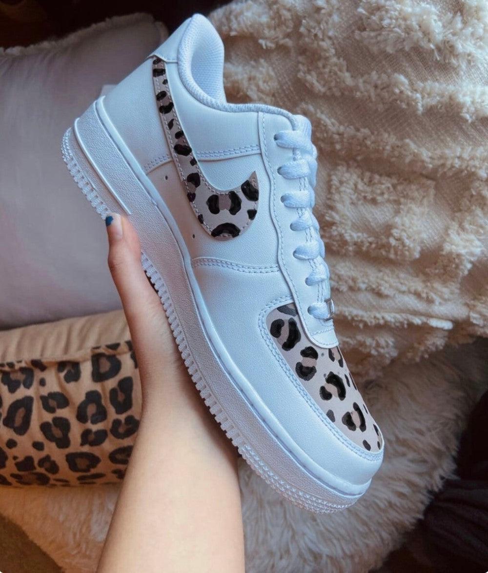 Leopard Print Custom Air Force 1 SHECUSTOMIZE