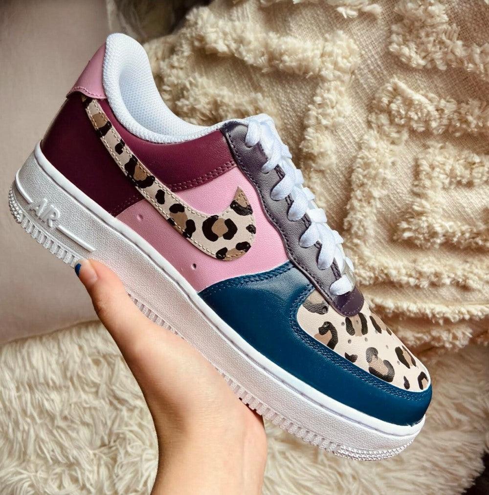 Leopard Print Custom Air Force 1-shecustomize