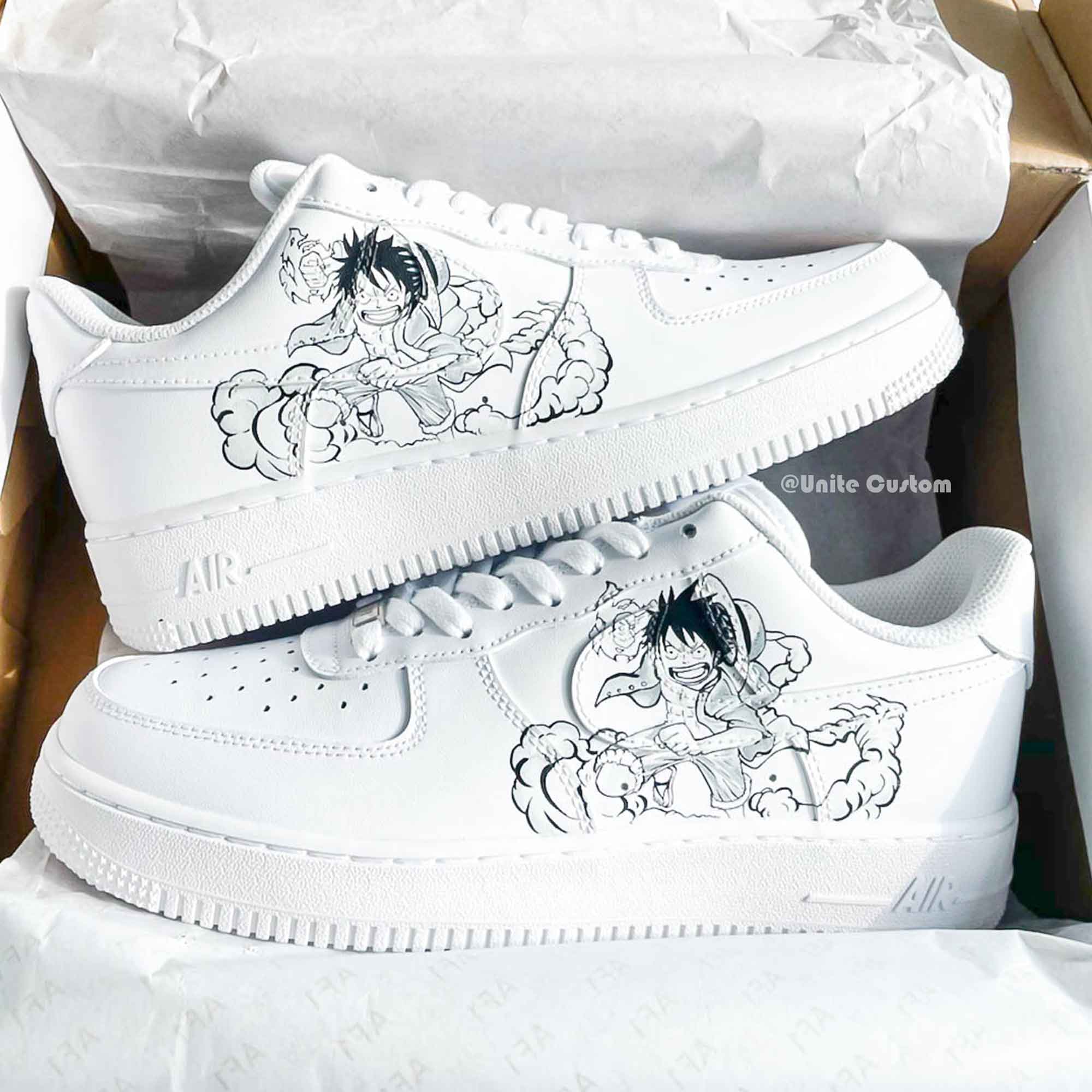 Luffy Custom Air Force 1