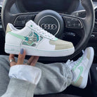 Mint And Beige Rick Cartoon Custom Air Force 1-shecustomize