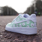 Mint Floral Custom Air Force 1-shecustomize