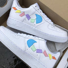 Multicolor Patch Custom Air Force 1-shecustomize