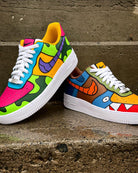 Multicolored Cartoon-themed Custom Air Force 1-shecustomize