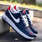 Navy Red White Custom Air Force 1-shecustomize