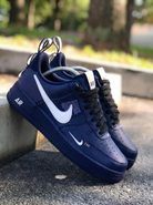 Navy White Custom Air Force 1-shecustomize